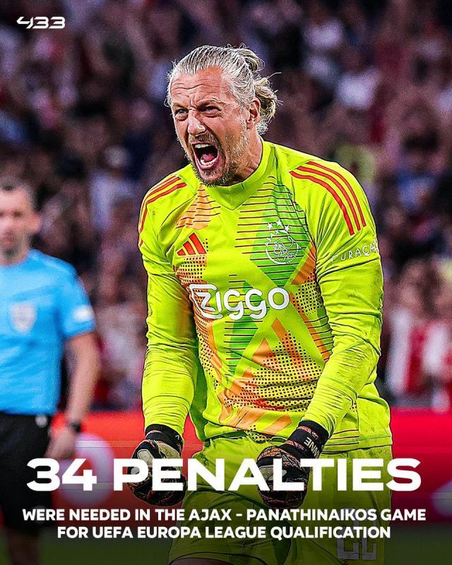 leyu体育app-【史话】阿贾克斯点球大战17射，还有更夸张的纪录